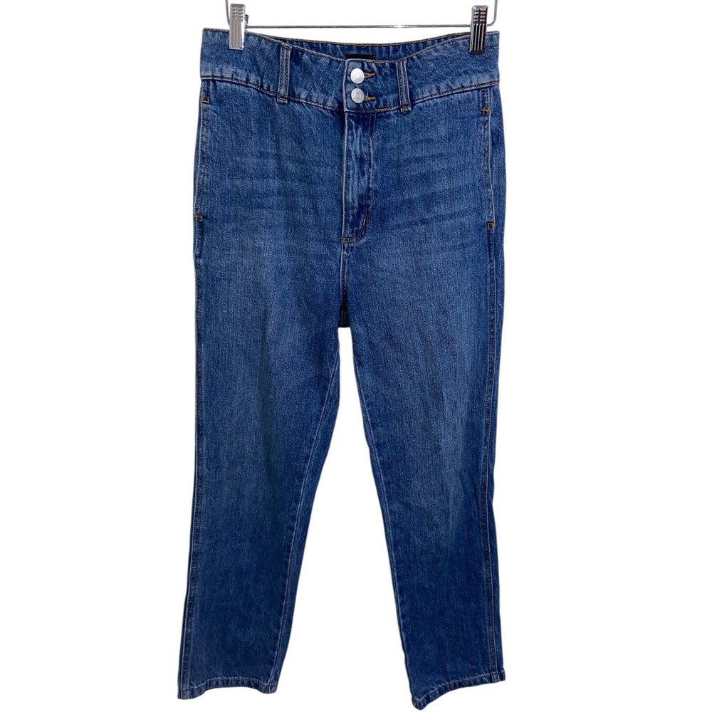 BDG Urban Outfitters High Rise Mom Jeans Slim Fit Denim‎ Blue Size 26
